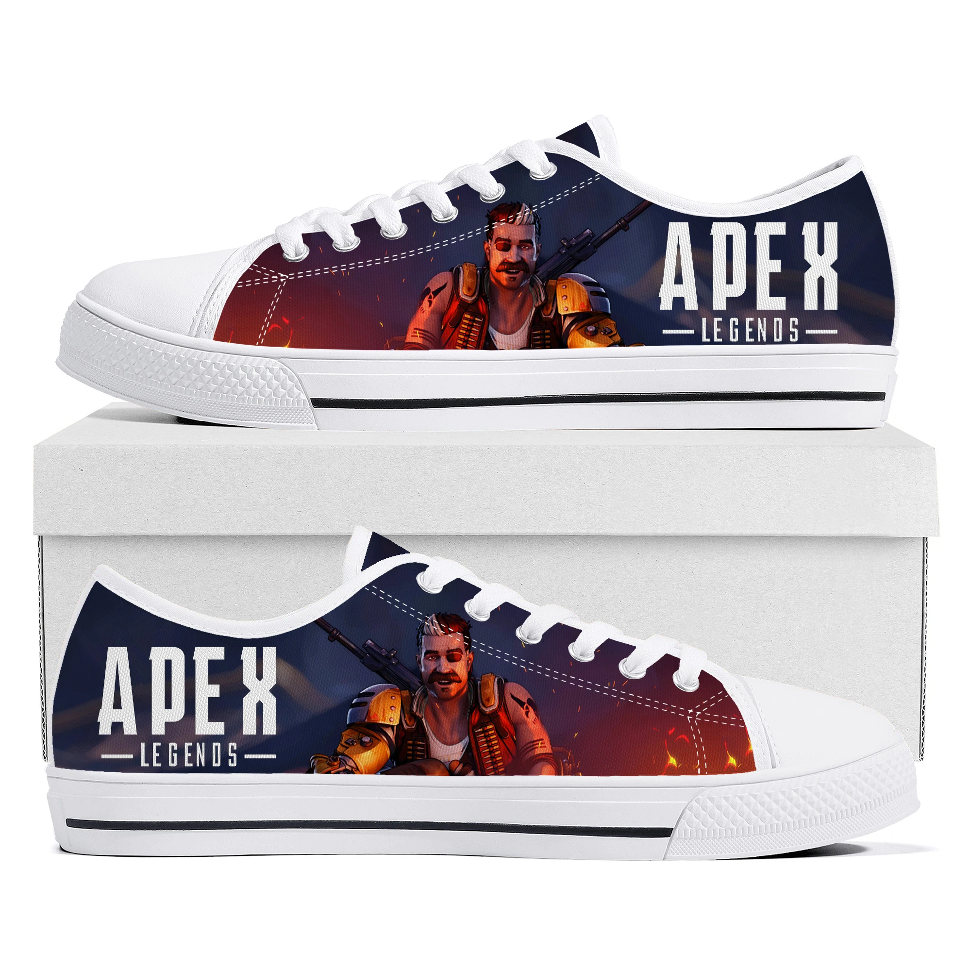 Apex Legends Fuse Low Top Sneakers Hot Cartoon Game Womens Mens Teenager  High Quality Canvas Sneaker Couple Custom Built Shoes - AliExpress