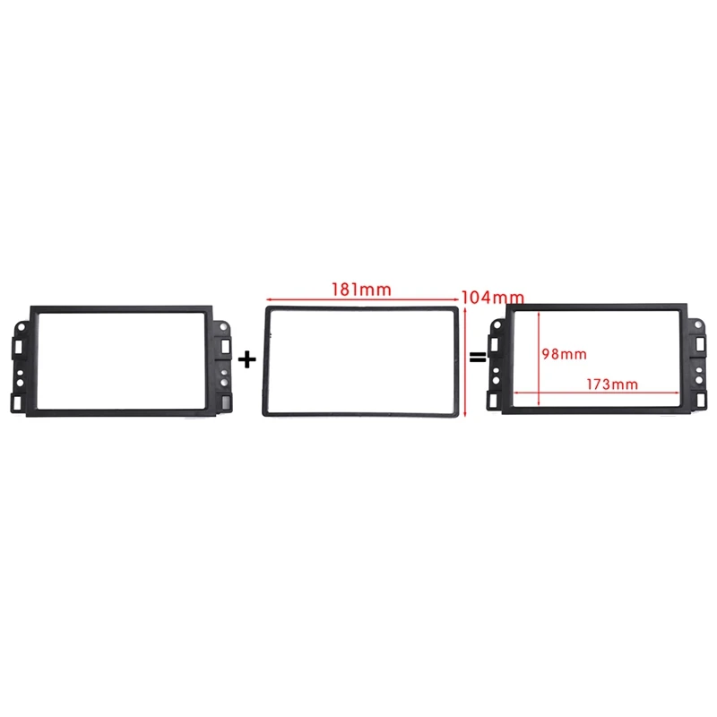 ڵ  Fascia CD DVD    г , Chevrolet Captiva Lova Gentra AVEO, 2X 2Din