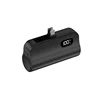Mini 10000mAh Power Bank Built Cable Portable Mobile Phone Charger External Battery Capsule Powerbank for  IPhone Samsung Xiaomi 6