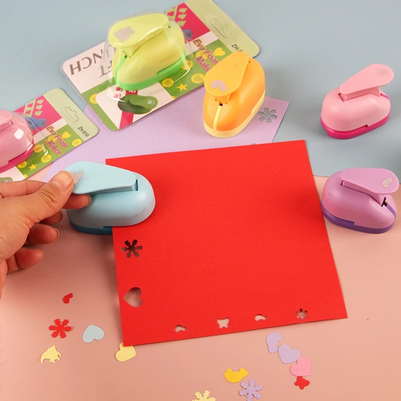 Craft Paper Punch Flower Motive Punch Mini Hole Puncher for Kids Adult Card  Making DIY Scrapbooking Photo Album Diary - AliExpress