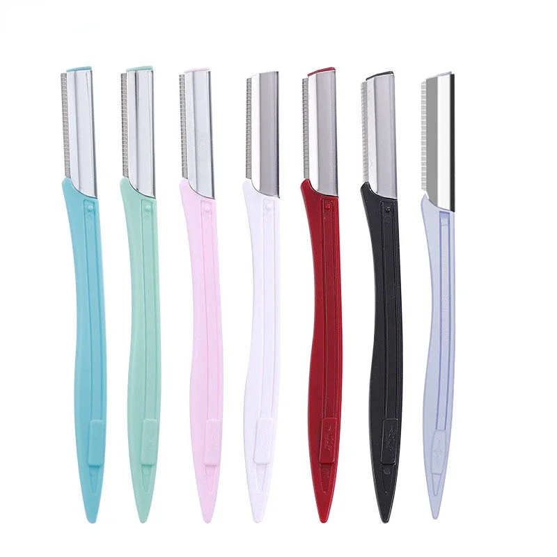 Eyebrow Razor 1Pcs Multipurpose Exfoliating Makeup Tool Eye Brow Knife Face Hair Removal Blade Shaver Safety Razor Make Up Tool,eyebrow razor set,eyebrow razor