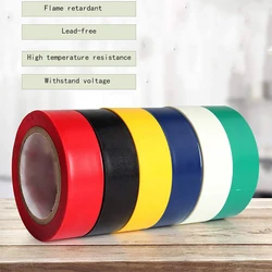 6-Pack Rainbow Vinyl Pinstriping Tape, 16mm x 6m for Crafting, Marking, and Decorative Uses (6pcs)