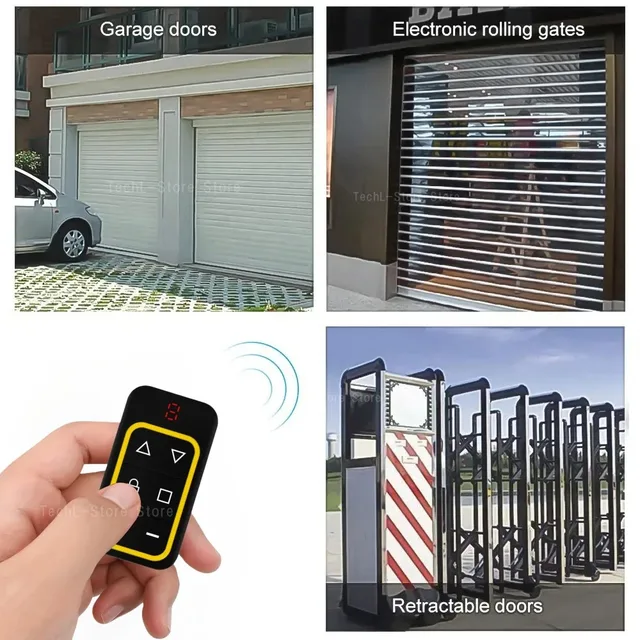 Multi Frequency 300-915MHZ Garage Door Remote Control Copy Duplicator 433mhz 868mhz Garage Remote Multi Brand Remote Control 4
