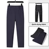 New Ice Silk Breathable Men's Sports Pants Quick Drying Sweat-absorbing Comfortable Cool High Quality Outdoor Casual Trousers 3