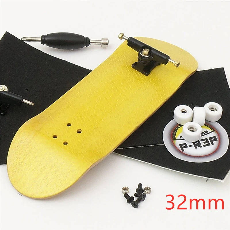 Mini Skate De Dedo De Madeira Profissional C/ Chave 2 Unidad - R$ 99,9