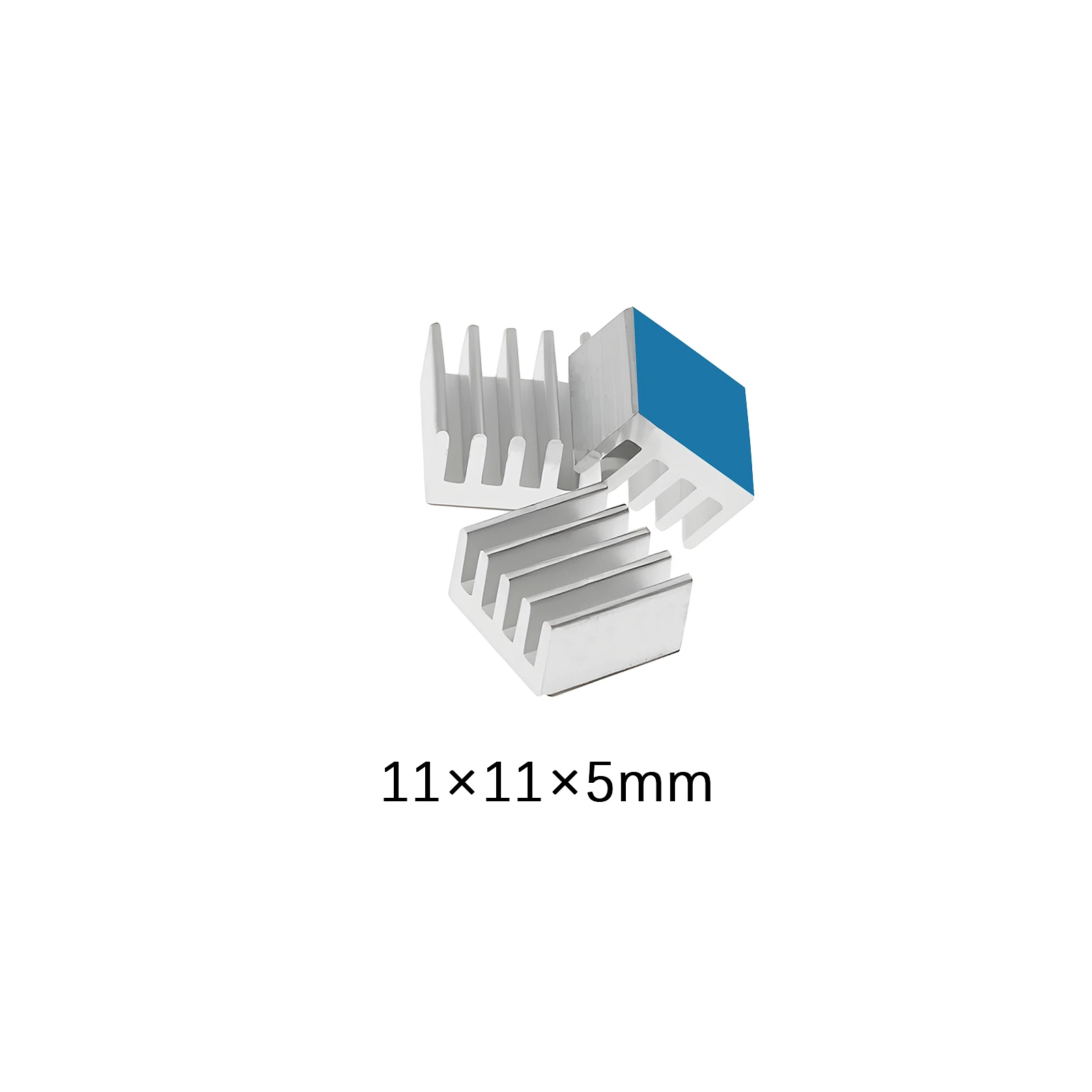 Aluminum Heatsink with Thermal Tape for Efficient Chip Cooling
