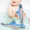 Creative Wind Up Submarine Bath Toy Boat Tricky Water Toys Pool Diving Toy Bathtub Floating Model Kids Bathtime Toy 3