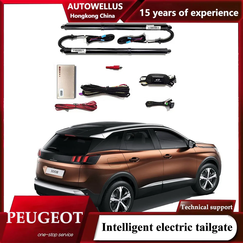 

Car Power Trunk Opening Electric Suction Tailgate Intelligent Tail Gate Lift Strut For Peugeot 3008 T8 2017 Special