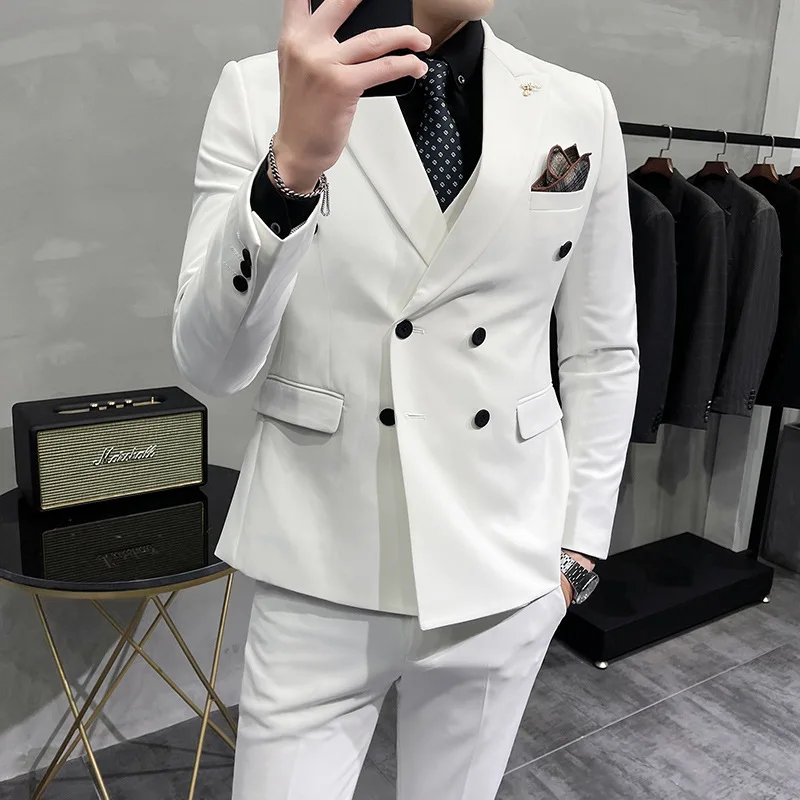

Men's double breasted suit