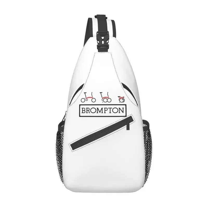 

Custom Bromptons Bike Sling Bags Men Cool Shoulder Crossbody Chest Backpack Traveling Daypack