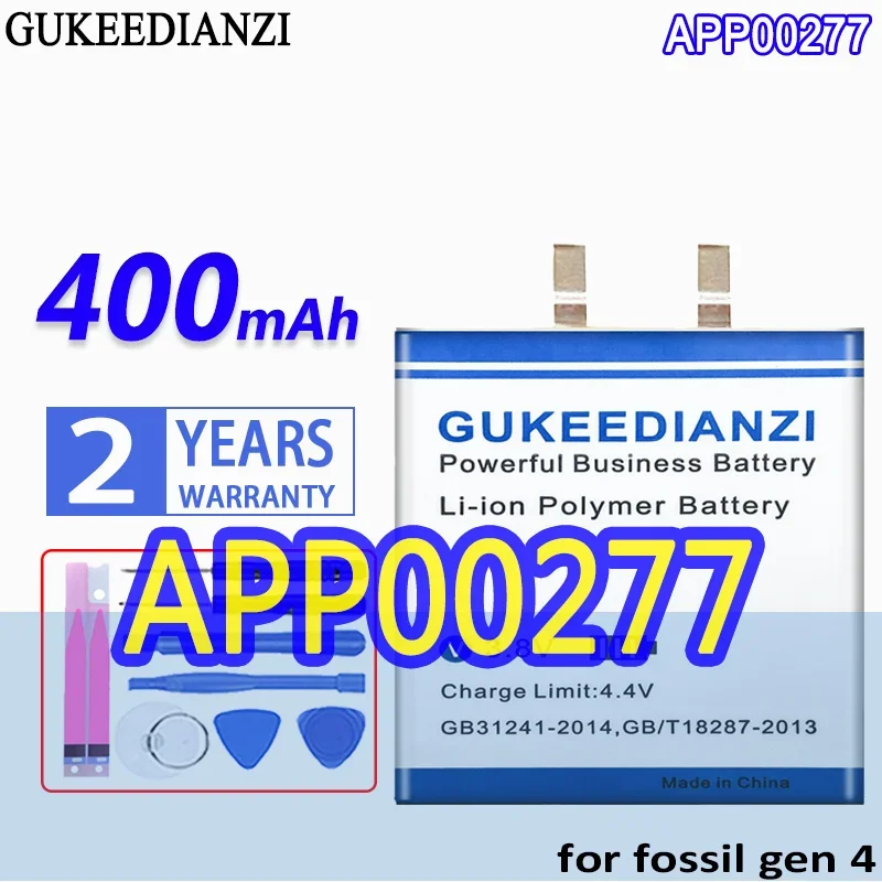 

High Capacity GUKEEDIANZI Battery APP00277 400mAh for fossil gen 4 gen4