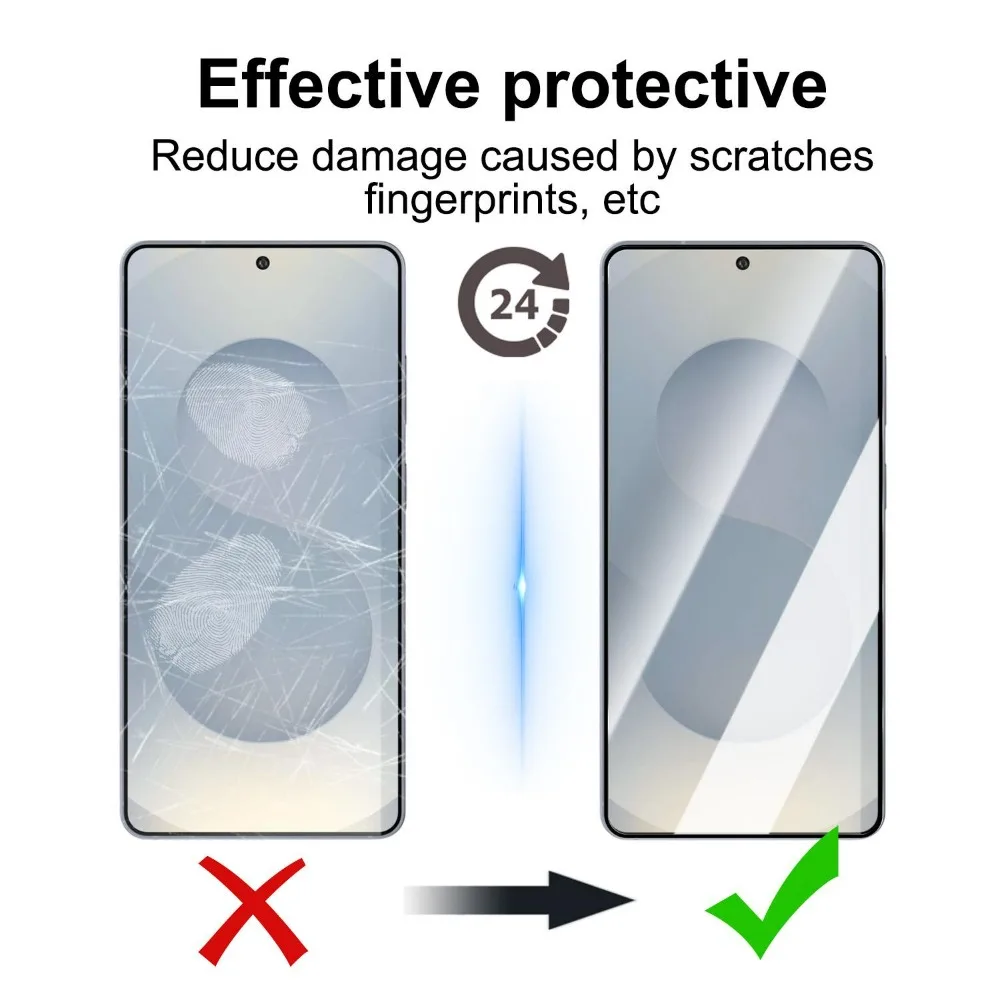 Premium Tempered Glass Screen Protectors - Shatterproof HD Shield, 1-4 Pack