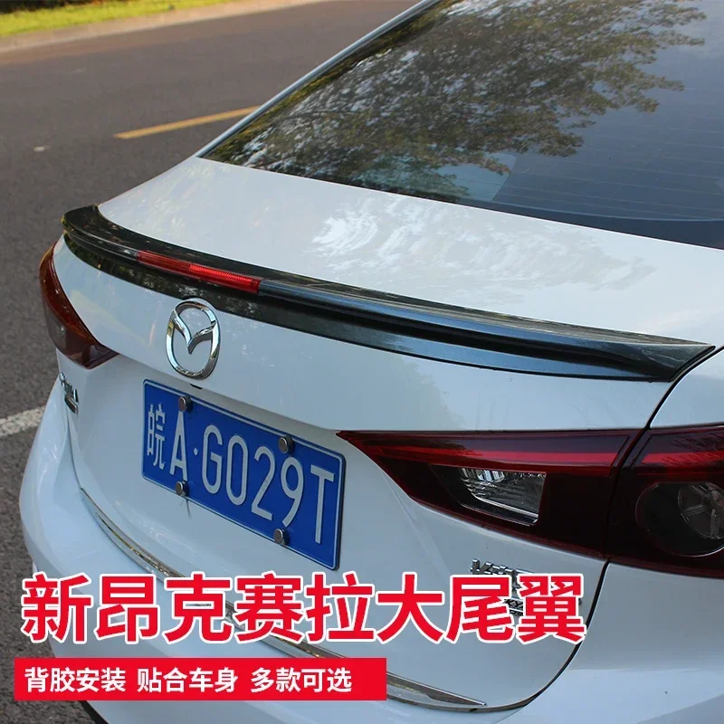 マツダ アクセラ mazda3 セダン GTウイング リアスポイラー カーボン調 マツダ アクセラ mazda3 セダン GTウイング リアスポイラー