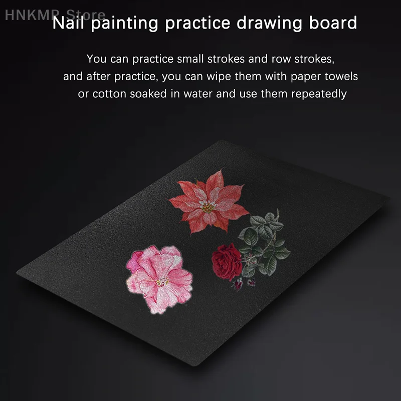 Nail Art Disegno A Colori Cartone Tavolo Da Disegno Lavabile E Riciclabile Nail Practice Book Tavolo Da Disegno Strumento Specializzato Per Unghie