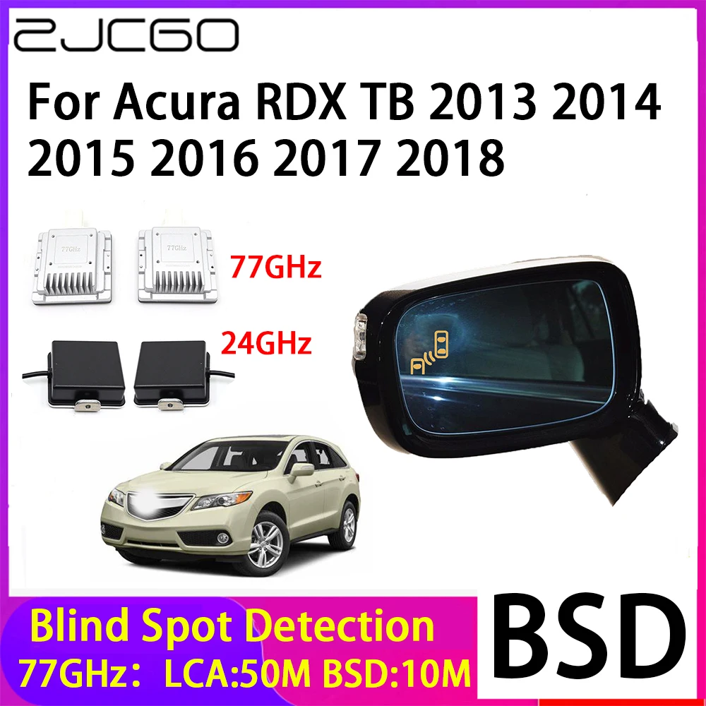 ZJCGO Car Blind Spot Detection BSD Mirror Rear Radar Detection System for Acura RDX TB 2013 2014 2015