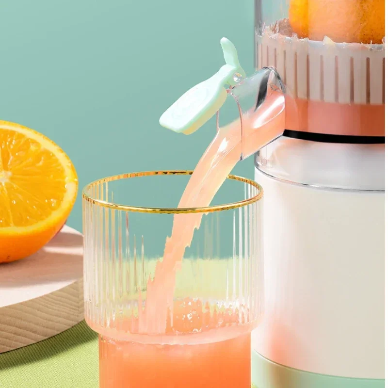 1PC Portable Electric Juicer Orange Lemon Juice USB Rechargeable Citrus Wireless Fruit Blender Automatic Fresh Juicing Cup 4