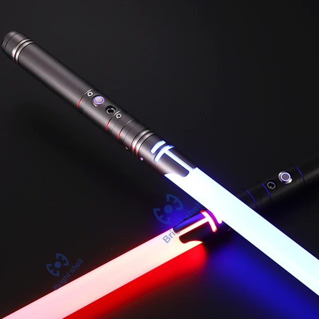 RGB Metal Lightsaber Laser Sword Toys Light Saber 15Color Change Kids Soundfonts Force FX FOC Blaster Toys Jedi Laser Sword Gift 1
