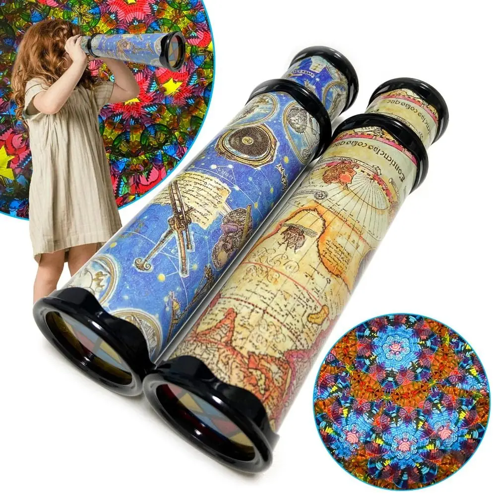 Kaleidoscope Toy Scalable Adjustable Classic Kids Educational Changeful Rotation