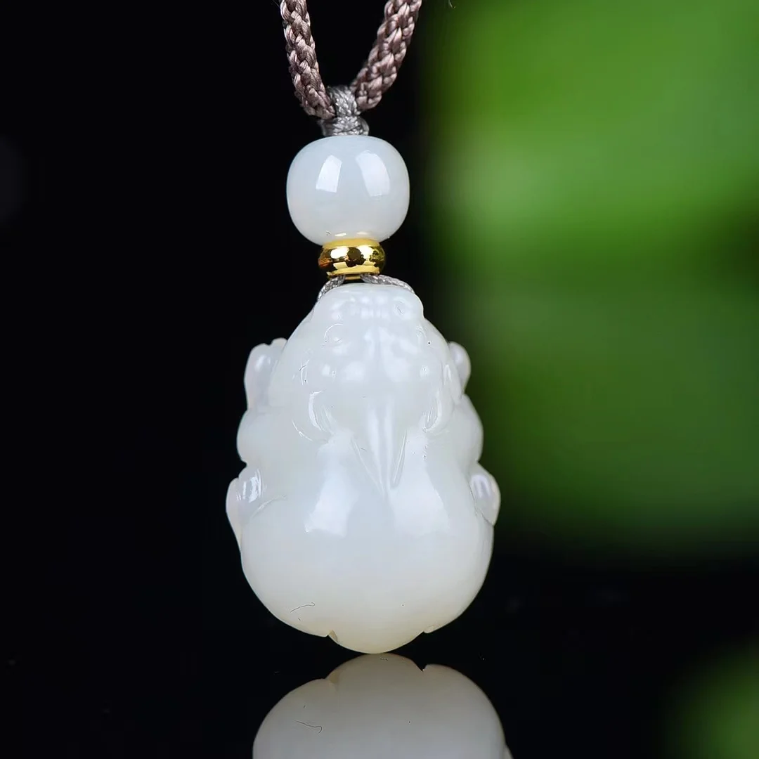 

Ювелирные изделия Hotan Jade Lucky Pixiu 2636 #