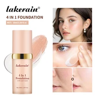 Color Changing Foundation 4 In 1 Moisturizer Longwearing Waterproof Concealer Even Skin Toning Sunscreen Spf 30 Whitening Makeup 1