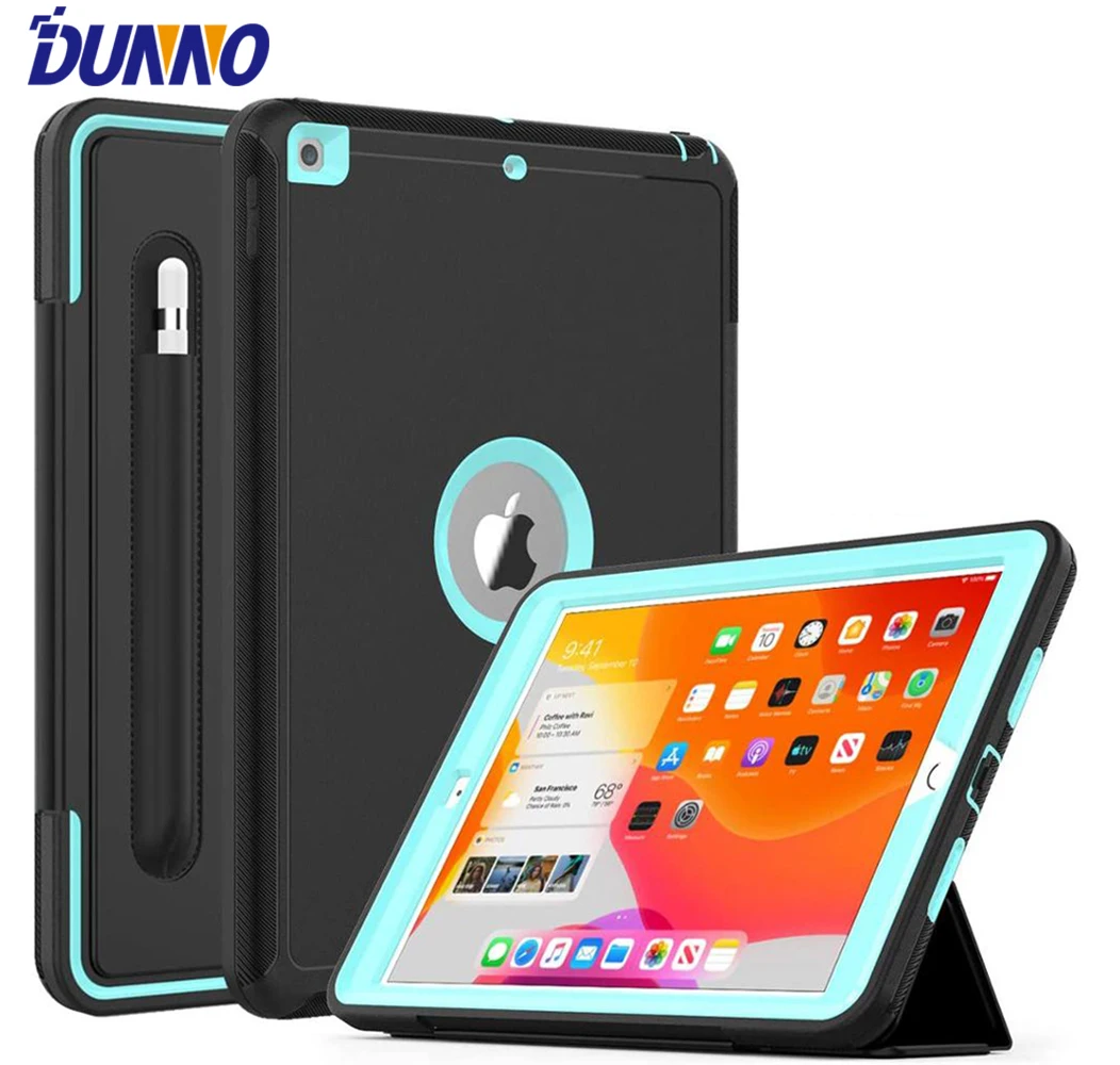 subasta Radioactivo Último Funda resistente con Portalápices para iPad, cubierta de 5. ª y 6. ª  generación, 2019, 2020, 2021, 10,2, 9,7, 2017/2018 - AliExpress Ordenadores  y oficina