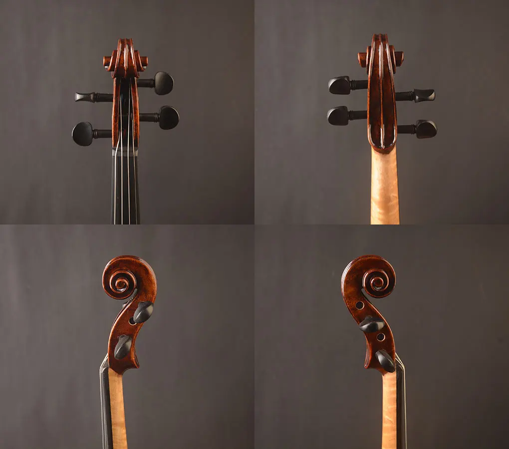 German dark antique style, Full size violin, strad model, strong bright tone, free case, bow, shoulder rest!