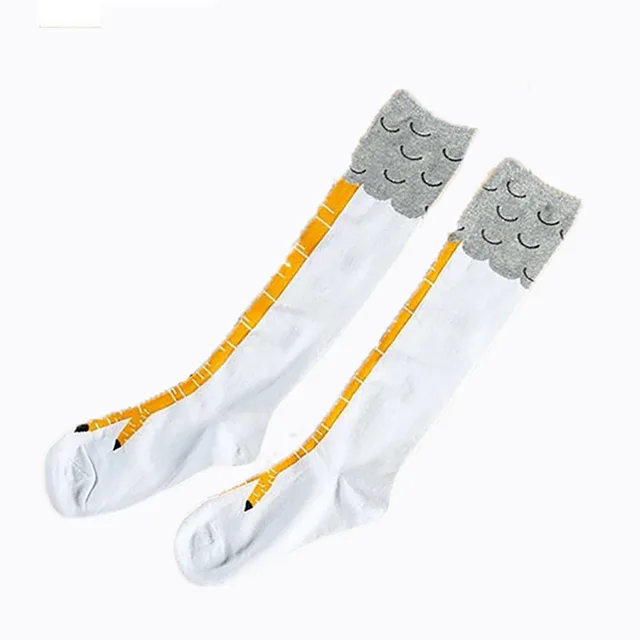 Calzini Con Piedi Di Pollo - 2 Paia, In Cotone, Design Divertente, Caldi, Per Costume E Tempo Libero - Foto 5