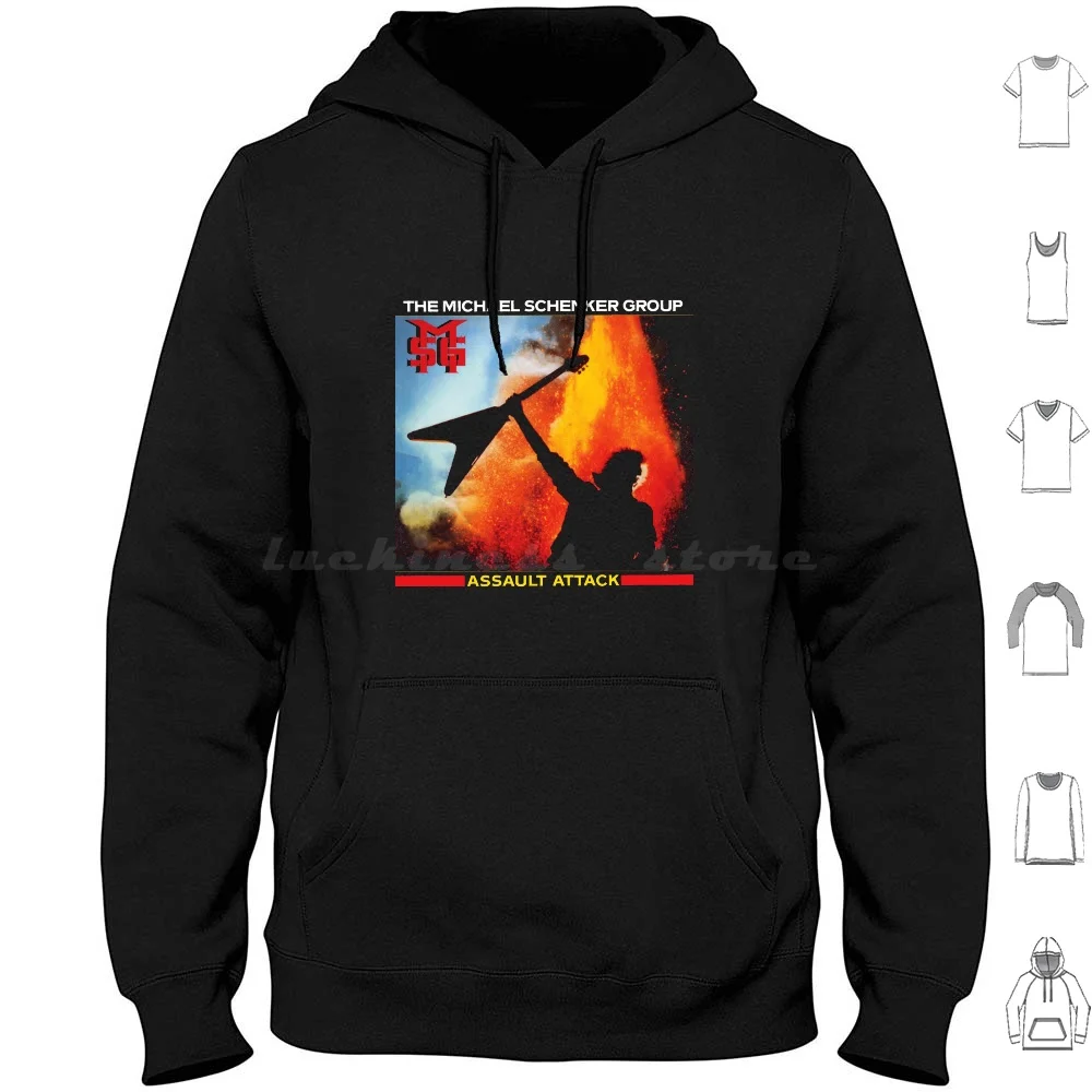 Scorpion Of Heavy Group Essential Hoodies Manica Lunga Michael Schenker Group Msg Classic Ufo Scorpion Robin Mcauley