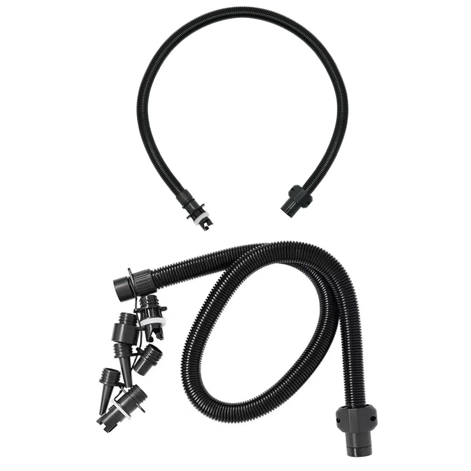 Inflation Pump Air Pipe Tube 1M Spare Air Pump Hose for Stand up Board Rowing Boat Kayak Boat Inflatable Tent Air Mattress