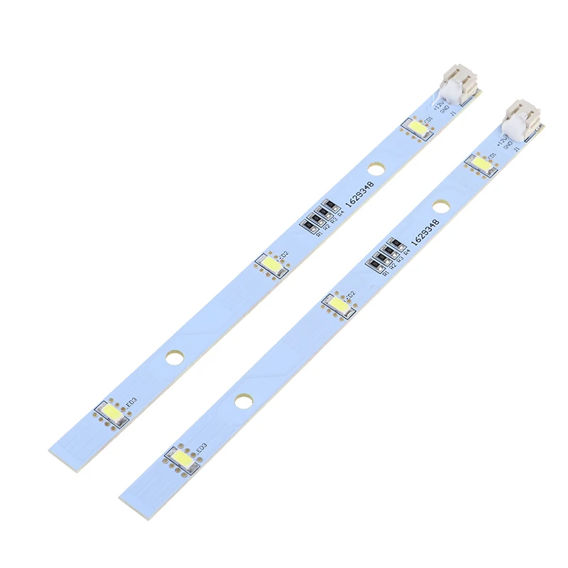 Freezer Light Bar LED Strip 2pcs For RONGSHENG/ HISENSE Refrigerator LED Light E349766 MDDZ-162A 1629348 DC12V 2W freezer led light bar