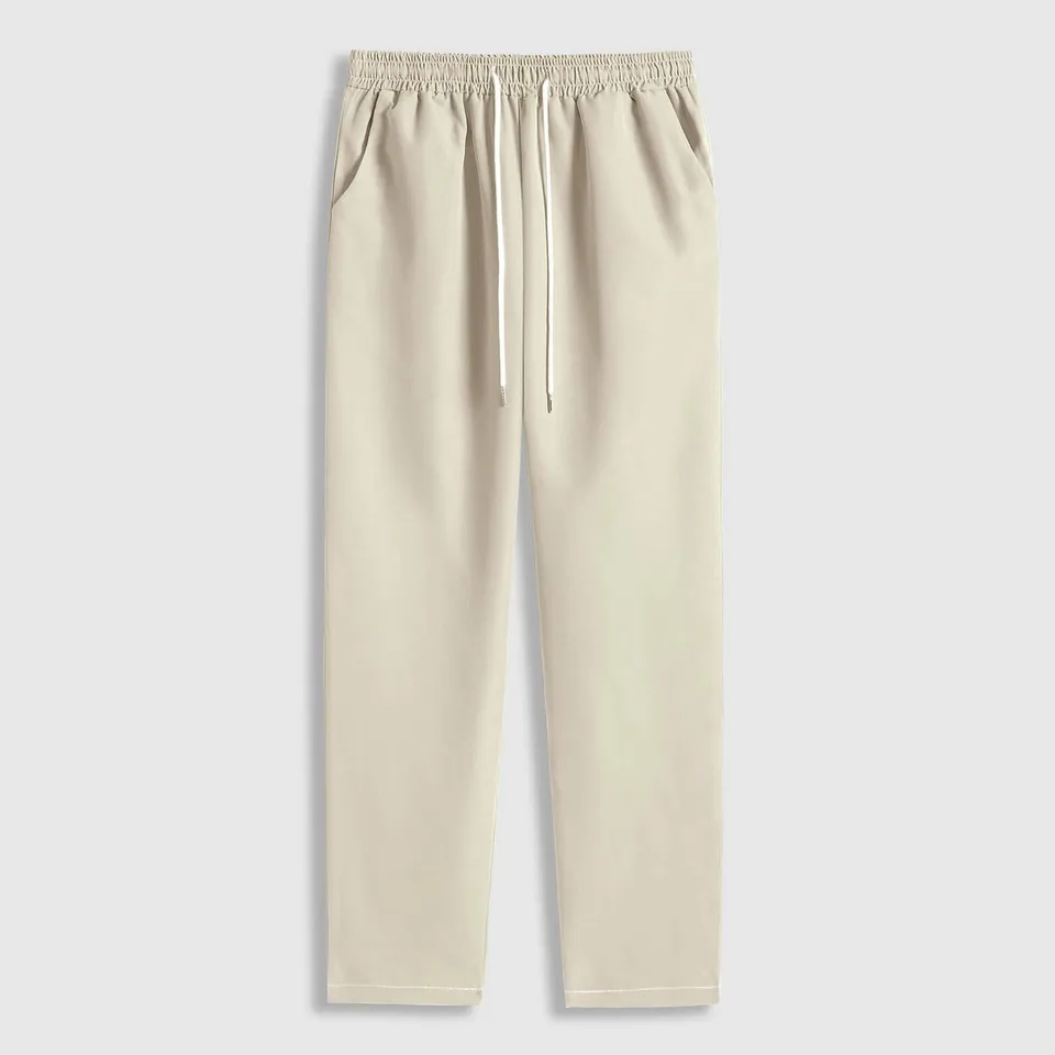Men's Korean Fashion Fleece Track Pants for All Seasons