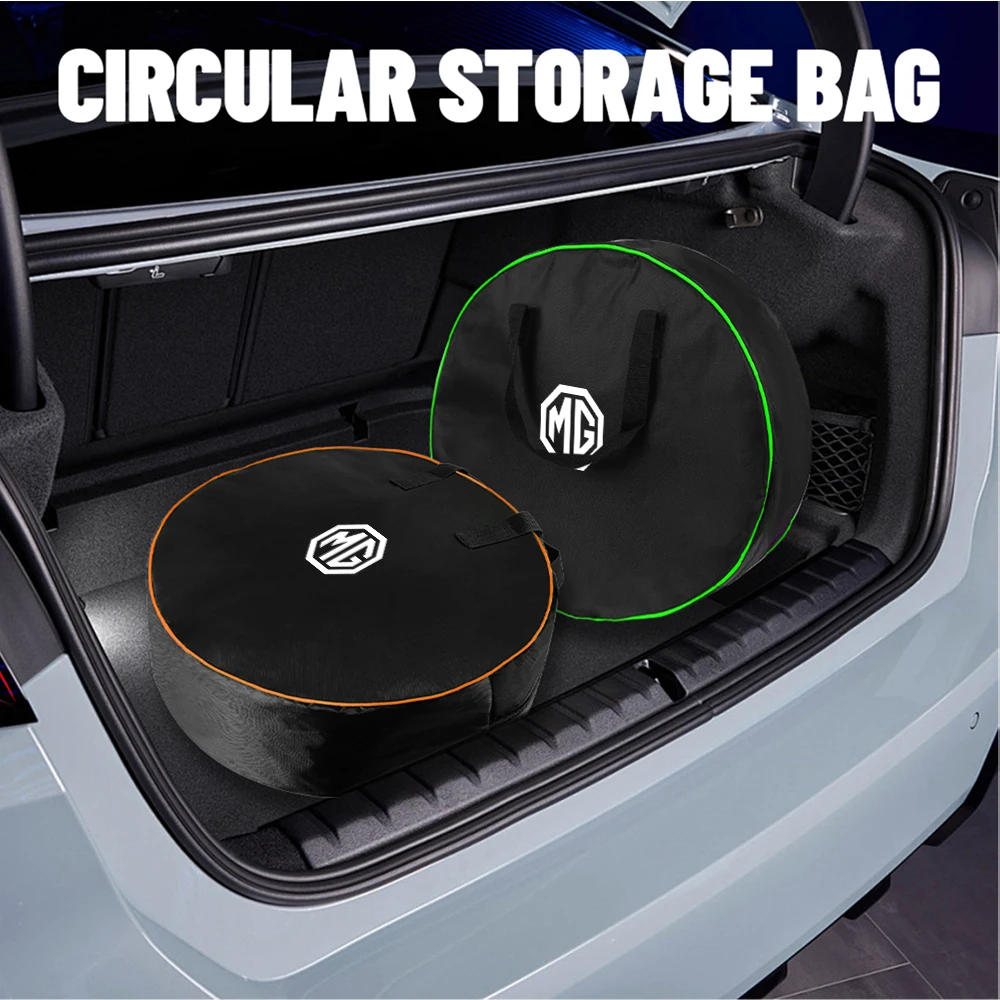 모리스 가라지 MG MG3 MG5 MG6 MG7 ZS GT EZS EHS Phev RX5 3SW 세단용 휴대용 자동차 충전 케이블 보관 가방 공구 가방