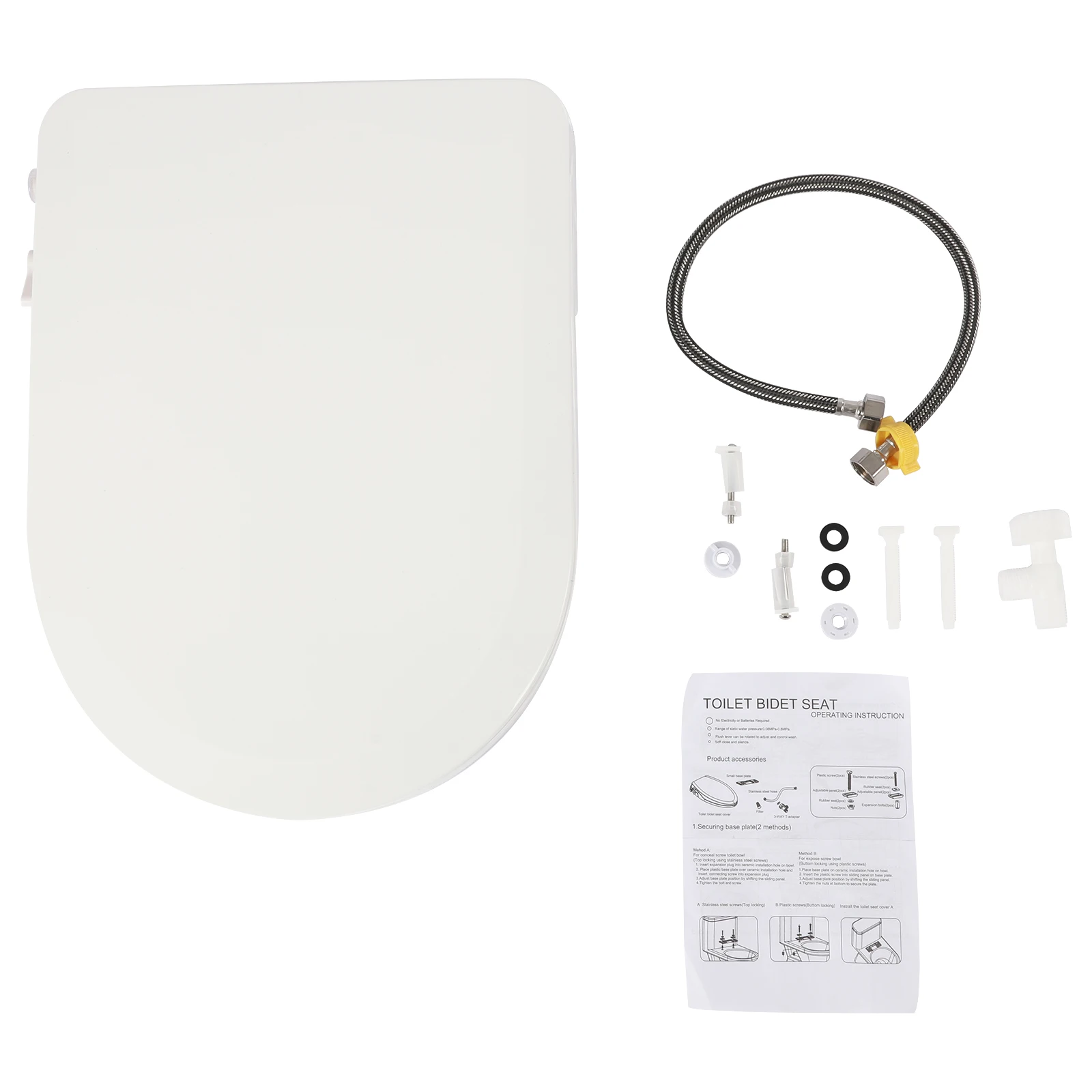 Non Electric Dual Nozzle Toilet Seat Image 2