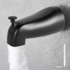 Bathtub Spout with Diverter Slip Fit Zinc Alloy Bathtub Faucet Replacement Easy Installation Tub Spout Home Hotel Bathroom 1