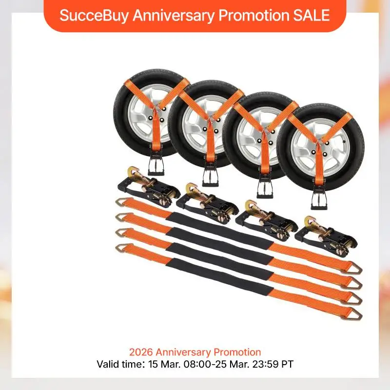 Heavy Duty Ratchet Straps 1