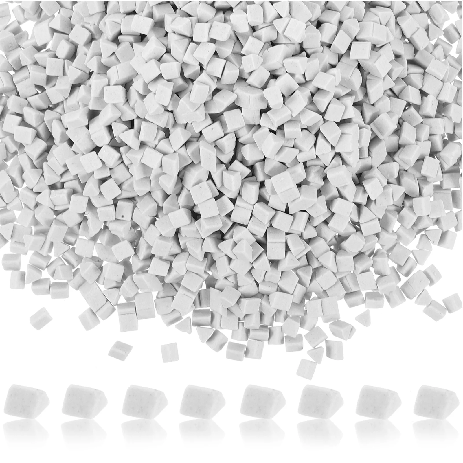 Media for Rock Tumbling Triangle Jewelry Polishing Abrasive Mosaic Tiles Crafts