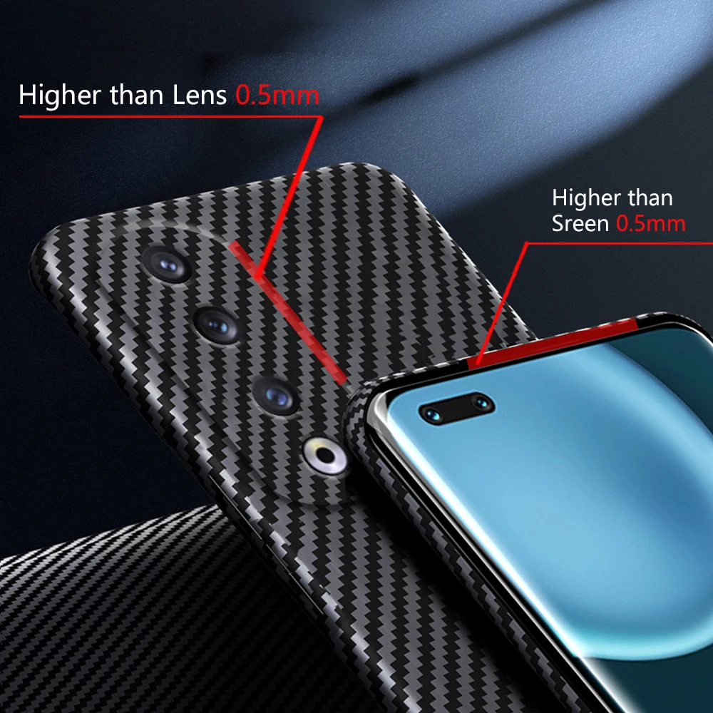Genuine Carbon fiber Phone Case for Huawei Honor 90 Pro Honor90 Ultra-Thin and Lightweight Rugged Protective Hard Cover Case 6