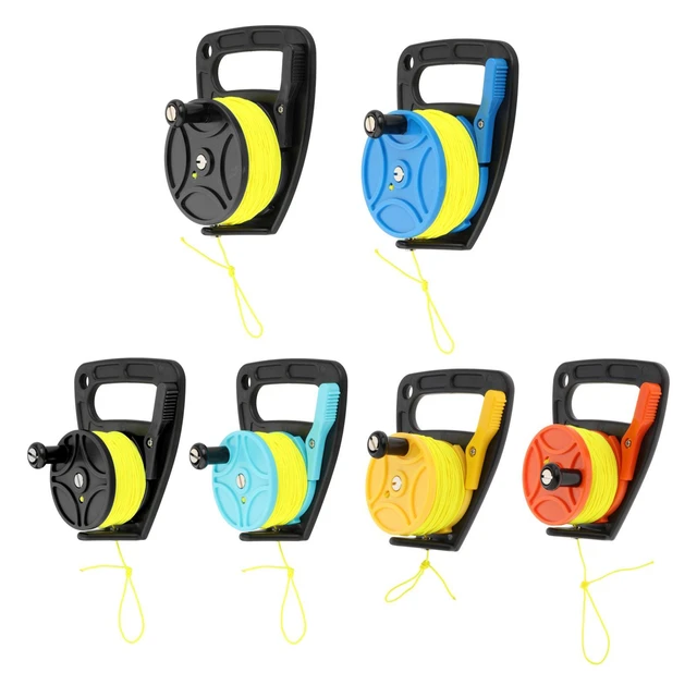 KEEP DIVING 150/249ft Line Handheld Diving Cave Reel for Underwater Scuba  Wreck Cave Diving Snorkeling SMB Accessorie Heavy Duty