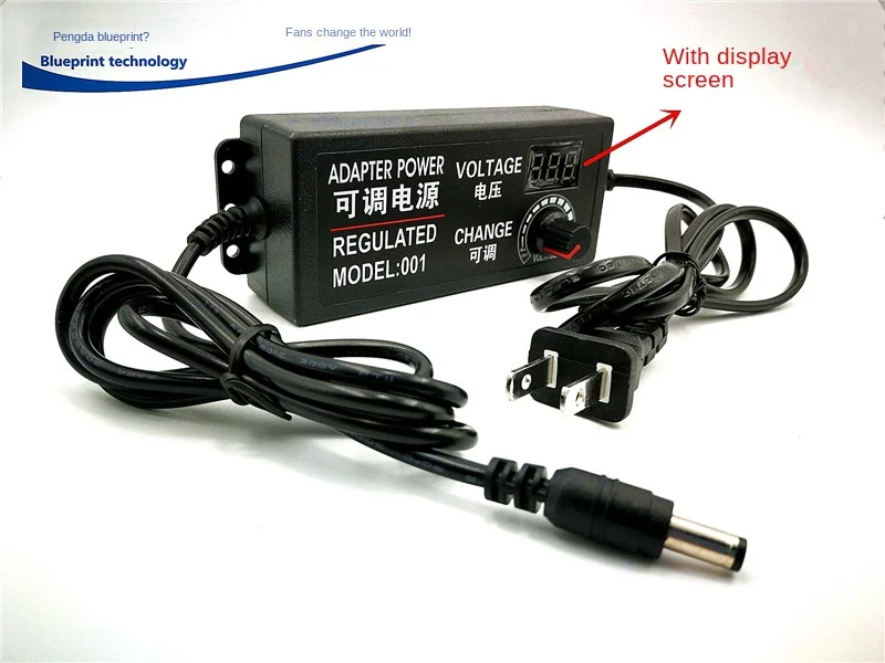 Speed Controller Fan Adjustable Voltage Power Adapter 3v12v 9v24v Transformer Display DC Stabilized Power Supply 13 8v 30a ps30swi vehicle radio base station dc voltage stabilized communication switching power supply