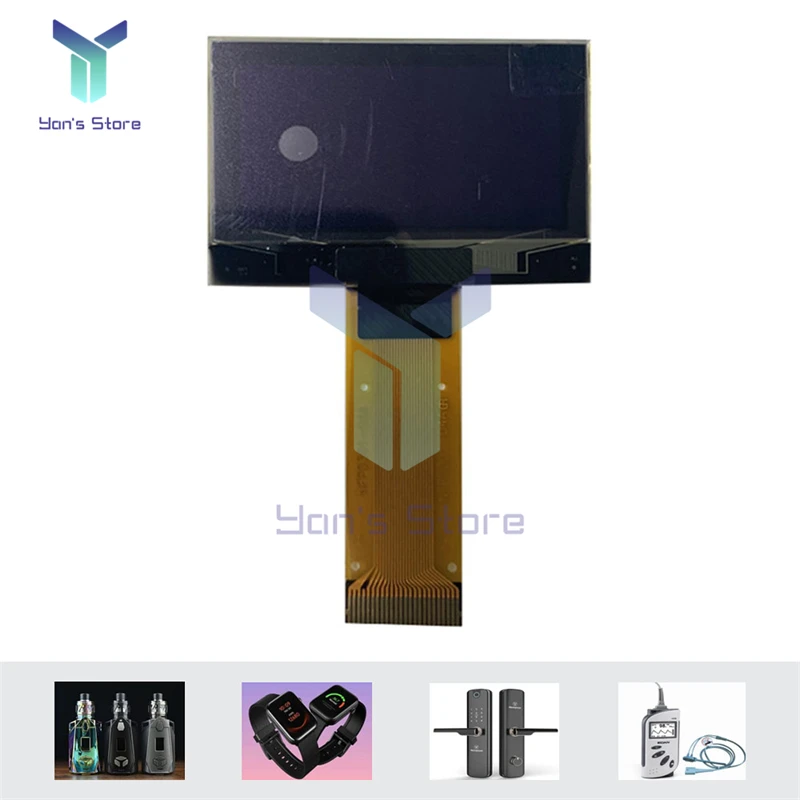 

1.54 Inch 2.42 Inch OLED Monochrome Display Plug In 24pin SSD1309 Resolution 128*64 Dot Matrix Screen Module 12864 White Display
