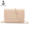 FOXER Women Leather Shoulder & Crossbody Bag Lady Classic Small Chain Bag Gift for Wife, Girlfriend 1