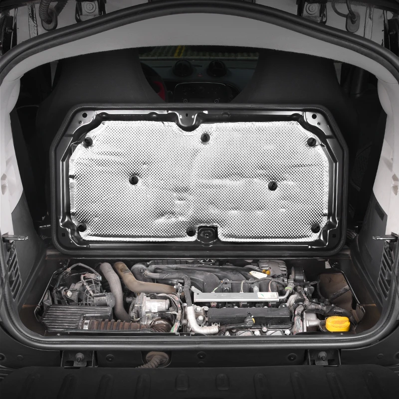 Car Noise Insulation Heat Sound Deadening Mat Auto Hood Engine