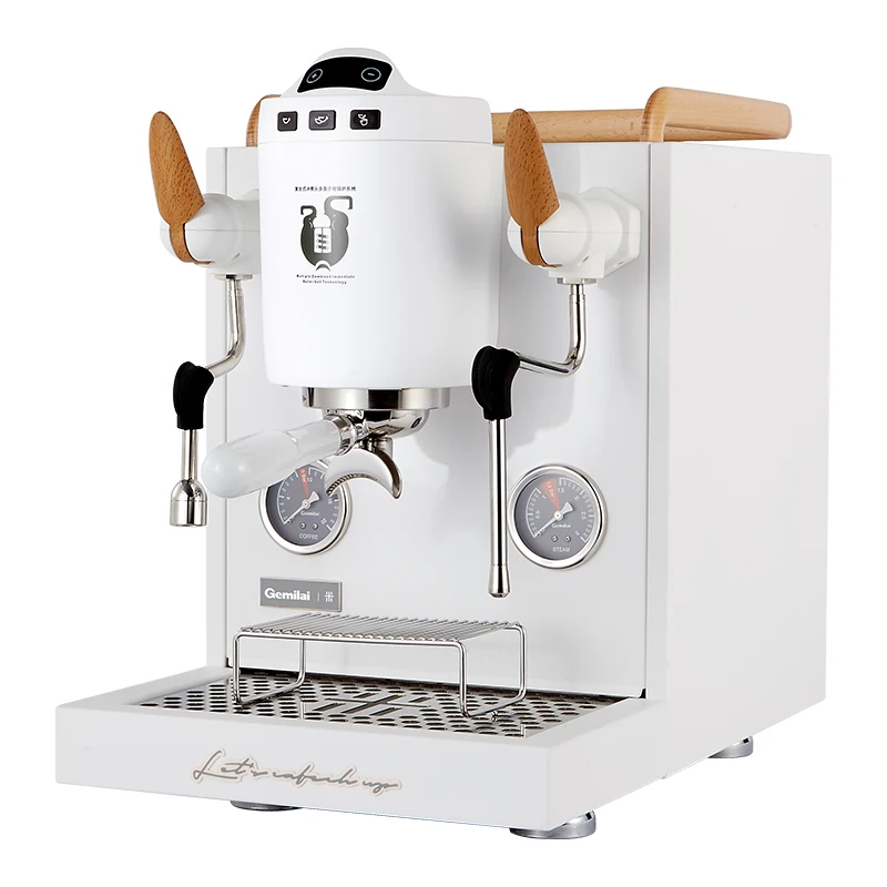 New Gemilai CRM3131C Best White Rotary Pump Dual Boiler Coffee Distributor Commercial Cafeteras Coffee Espresso Machine 2