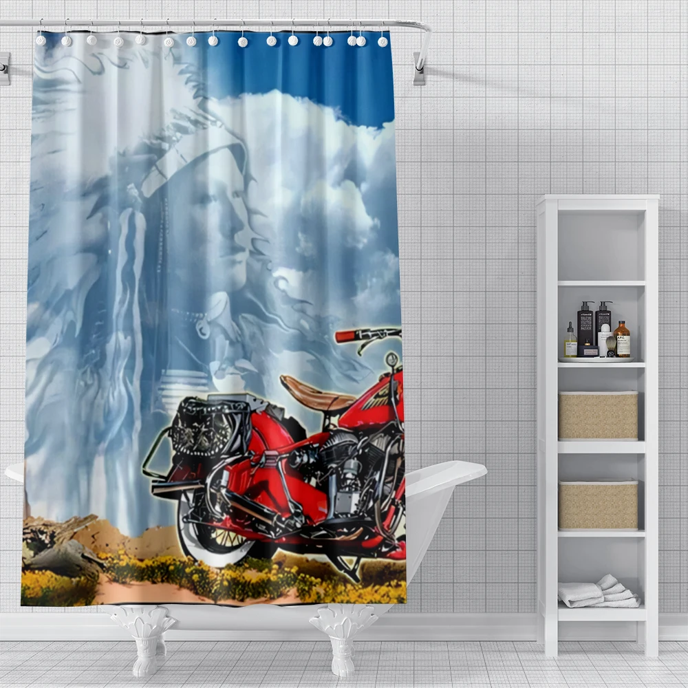 home shower curtains for bathroom Landscape animals waterproof fabric bathroom Curtains modern shower curtain 180x200 240x200 6