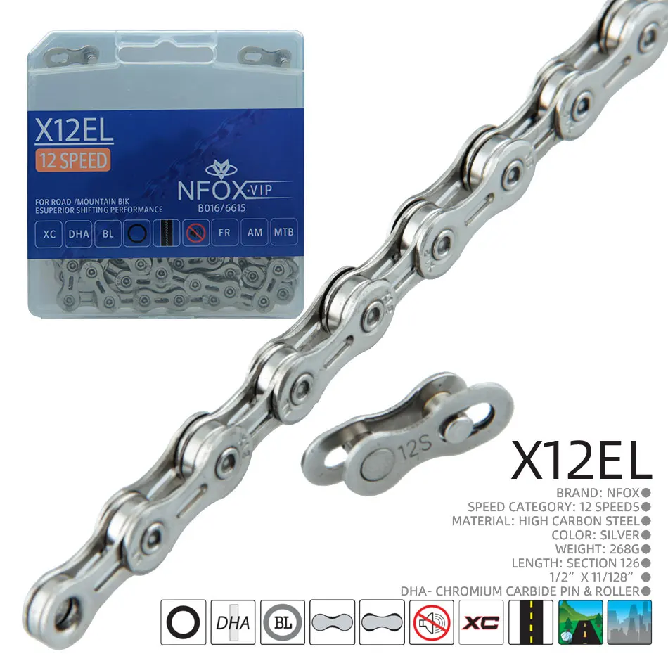 E Bike Chain Shimano X10 Chain Connex E-Bike Bicycle Chain 10sE