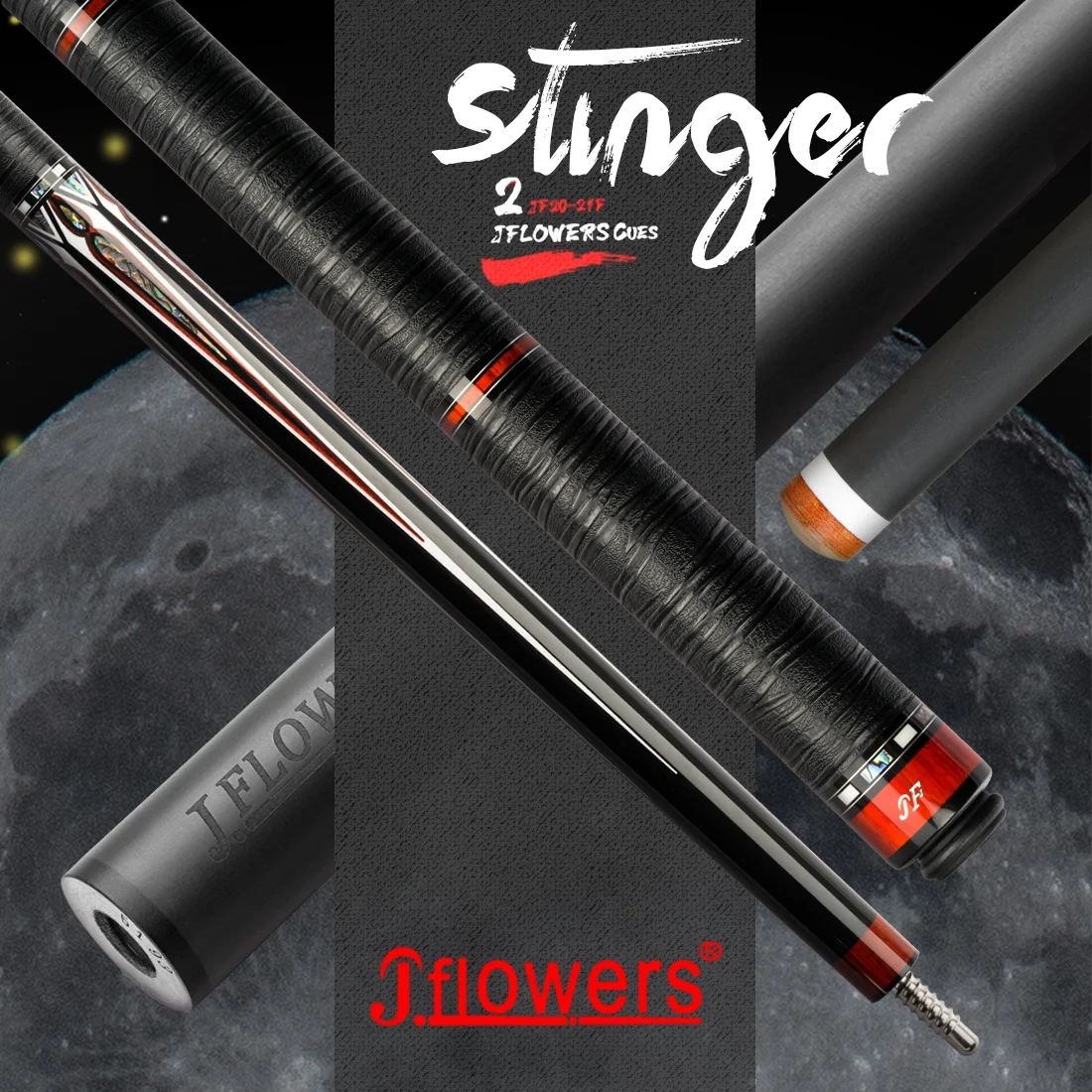 ビリヤードキューJ.Flowers JF20-21F最新技術改良 ビリヤードキューJ.Flowers JF20-21F最新技術改良 JF 20-21 - JFlowers