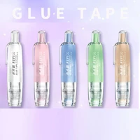 Double Sided Tape Roller with Tape Refills, Retractable Scrapbooking Glue Tape Roller, Adhesive Tape Dispenser 1