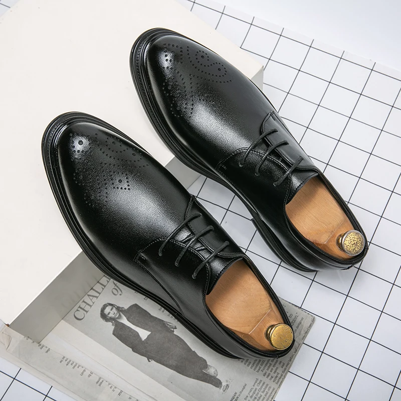 Chaussures Oxford Homme Bates En Cuir Noir - Taille 9E (Largeur E), Occasion
