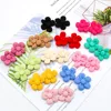 10PCS Solid Color Pet Dog Bows Puppy Flower Hair Bows Rubber Bands for Dogs Cute Cat Dog Bows Hairwear Dog Hair Accessories 6