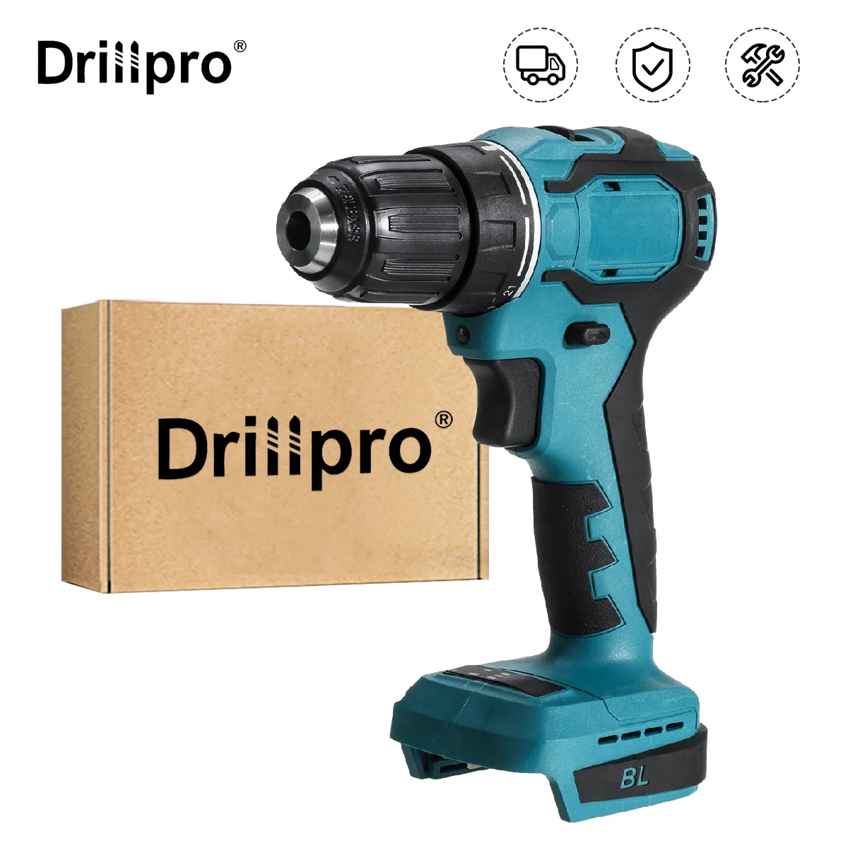 

Беспроводная электрическая отвертка Drillpro, 18 в, 10 мм drillpro шуруповерт